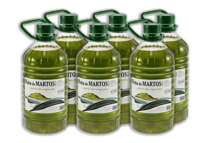 Peña de Martos, Caja 6 garrafas de 2 litros