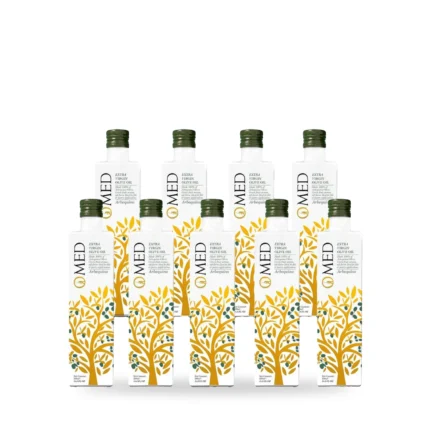 O-Med Arbequina Ed.Limitada. Caja 9 botellas de 500 ml.