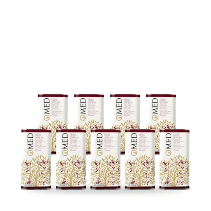 O-Med Picual Lata. Caja de 9 latas de 1 L.