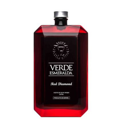 Verde Esmeralda Royal Botella roja Red Diamond 500 ml.