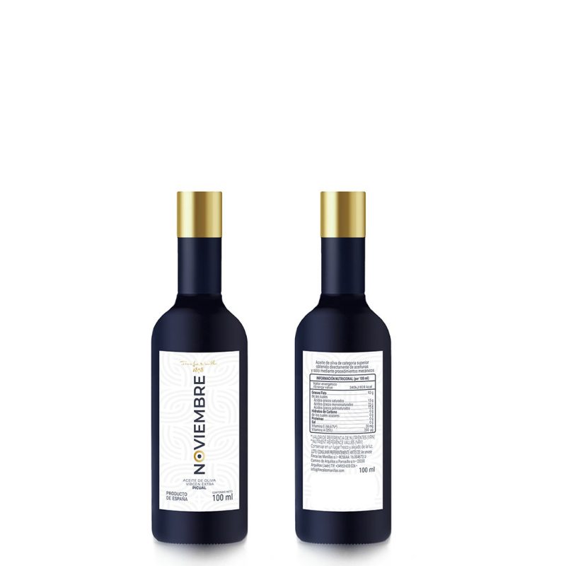 AOVE Noviembre Picual 100 ml. Caja de 6