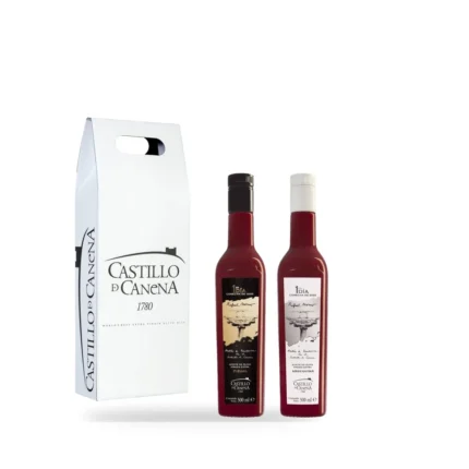 Castillo de Canena First Day of Harvest Arbequina and Picual, gift box of 2 × 500 ml bottles