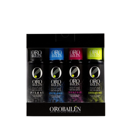 Estuche Oro Bailén de 4 variedades de 100 ml