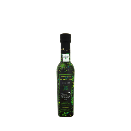 Estuche Castillo de Canena combinación de aceite al Humo de roble con Harissa y Plancton