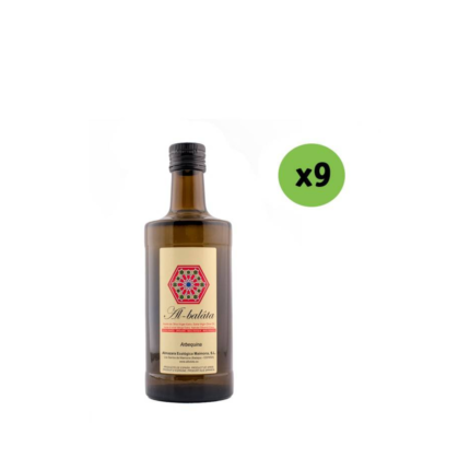 Al-balata AOVE ECOLÓGICO ARBEQUINA 500ML 9uds