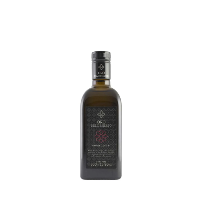 Oro del Desierto Hojiblanca Ecológico. Caja de 6 botellas de 500ml