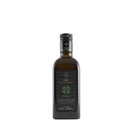 Oro del desierto Ecológico Picual. Caja de 6 botellas de 500 ml