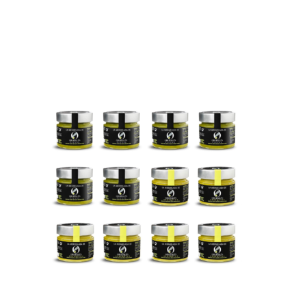 Mermeladas Aceite De Oliva Virgen Extra Oro Bailén Picual y arbequina combinación Caja 12 unidades