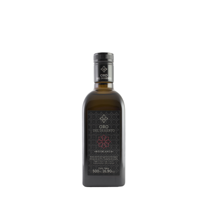 Oro del Desierto Hojiblanca Ecológico. Caja de 6 botellas de 500ml