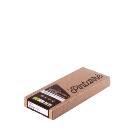 Chocolate negro 75% de café con aceite de oliva virgen extra y miel bio
