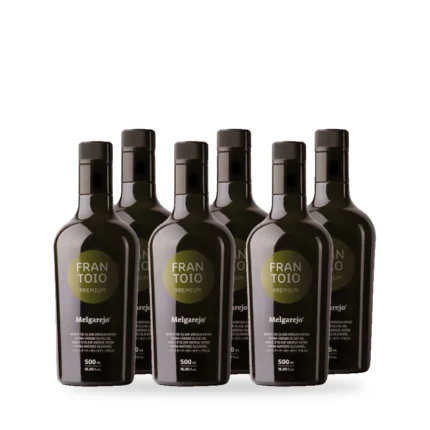 Melgarejo Premium Frantoio. Caja de 6 botellas de 500 ml.