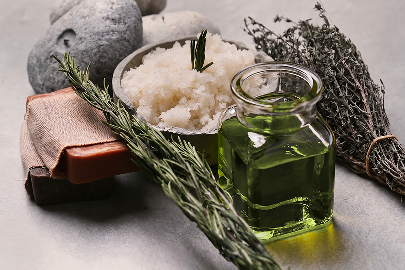 Aceite de oliva con hierbas y sal: para qué sirve el aceite de oliva en casa