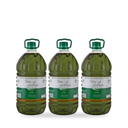 Casa Del Agua De Oro Bailén Aceite Oliva Virgen Extra. Caja de 3 garrafas