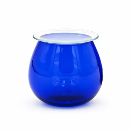 Copa oficial de cata azul con vidrio reloj