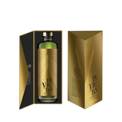 Invicto Premium Arbosana 500 ml, Bottle with triangular gift box